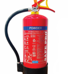 ABC powder type powder fire